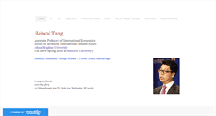 Desktop Screenshot of hwtang.com