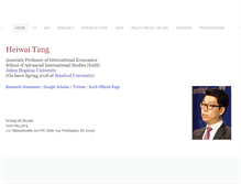 Tablet Screenshot of hwtang.com